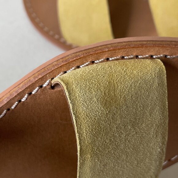 Coconuts by Matisse Limelight Yellow Slide Sandals Size 6 - Picture 14 of 16